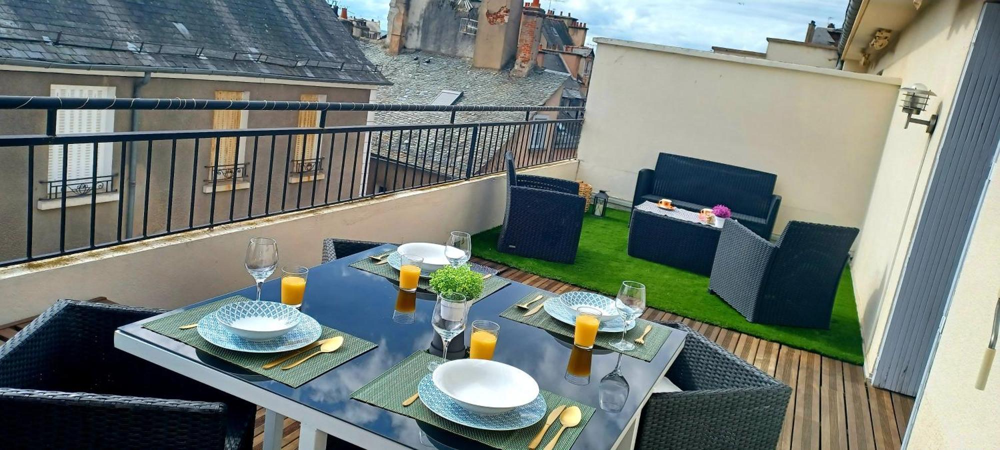 罗德兹La Terrasse De St Amans公寓 外观 照片
